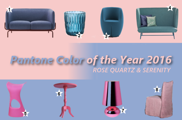 proposte oggetti design colore dell'anno 2016 pantone