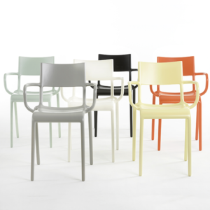Generic-A chairs by philippe Starck for Kartell