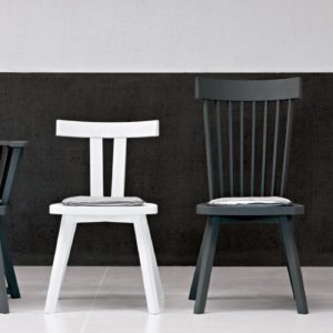Gray 21 chair by Gervasoni
