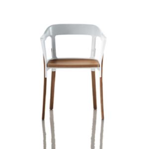 steelwood magis chair white