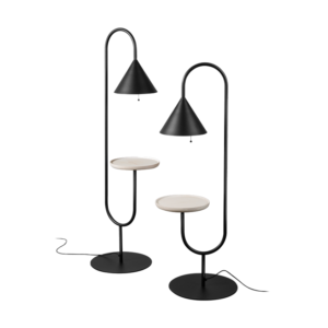 ozz lampada da terra con tavolino miniforms